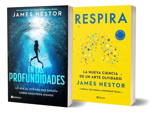 Pack Respira + En las profundidades - James Nestor
