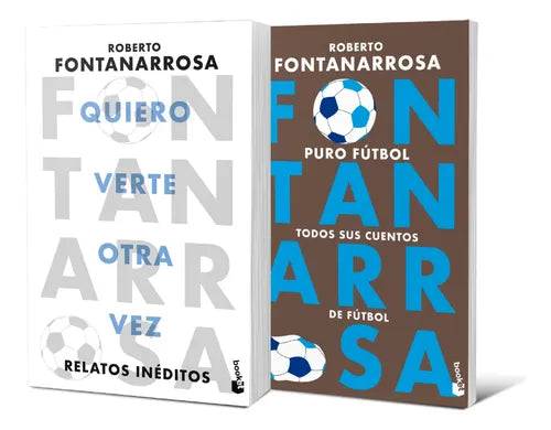 Pack Puro Fútbol + Quiero verte otra vez - Fontanarrosa - Booket