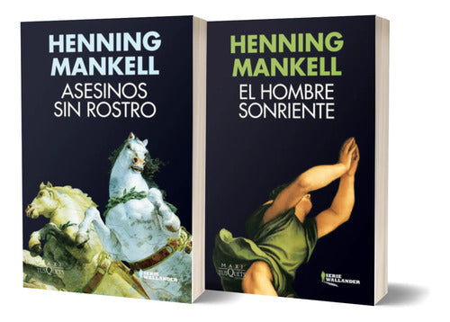Pack Asesinos sin rostro + El hombre sonriente - Henning Mankell