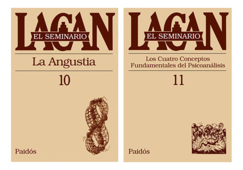 Pack Los 4 conceptos fundamentales + La angustia - Lacan