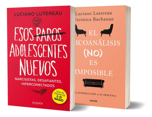 Pack Adolescentes Nuevos + El psicoanálisis (no) es imposible - Luciano Lutereau