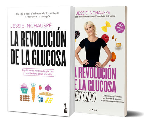 Pack La Revolución de la Glucosa + El Método - Jessie Inchauspé