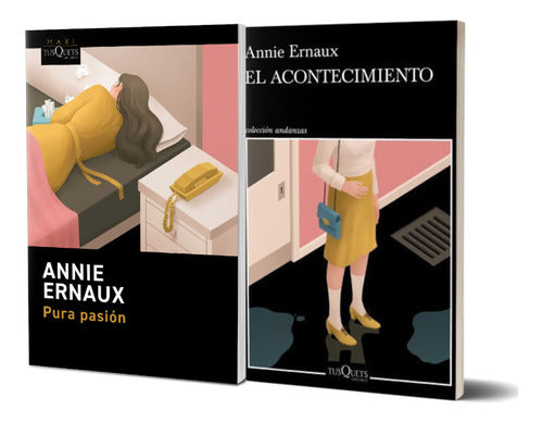 Pack El acontecimiento + Pura Pasión - Annie Ernaux