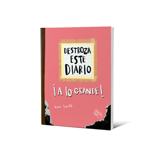 Destroza este diario. A lo grande - Naranja flúo