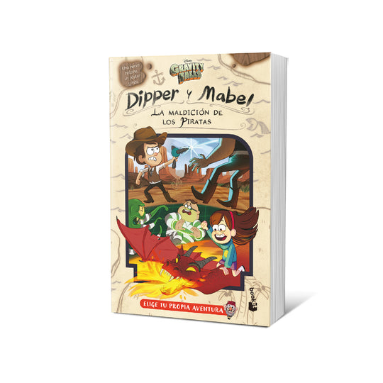 Gravity Falls. Dipper y Mabel. La maldición de los piratas