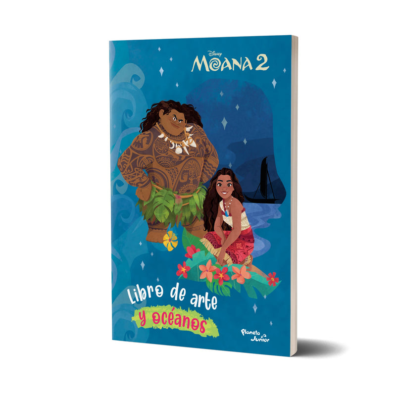 Moana 2. Libro de arte y océanos