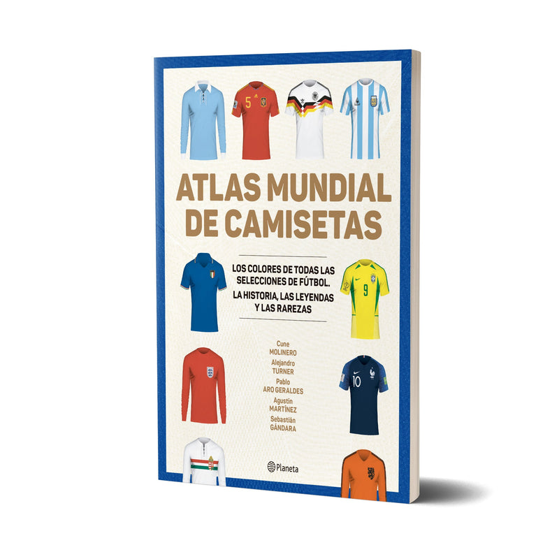 Atlas mundial de camisetas