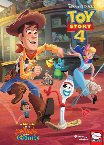 Toy Story 4. La historia de la película en cómic